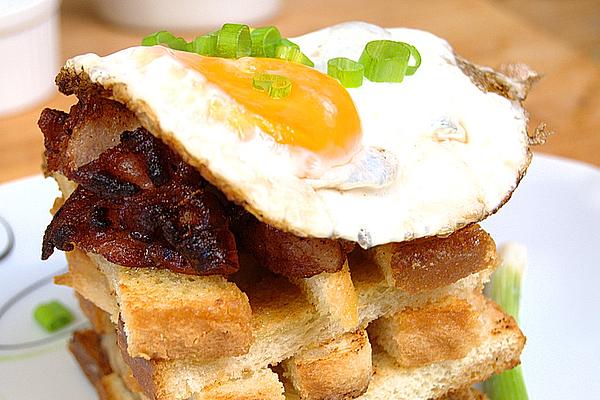 Jenga Breakfast Tower