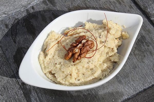 Jerusalem Artichoke Basil Walnut Spread