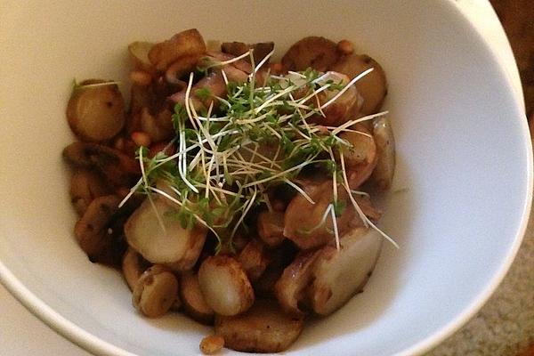 Jerusalem Artichoke Mushroom Pan