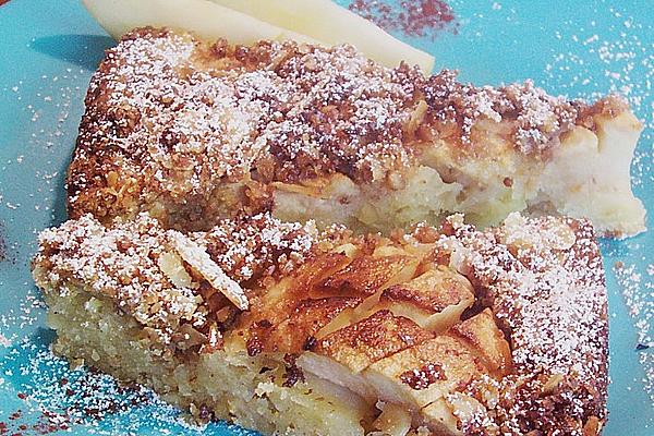 Juicy Apple Pie with Nut Crust