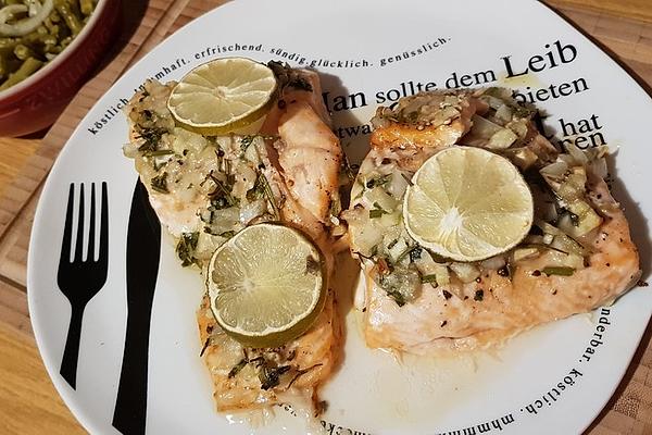 Juicy Salmon Fillet from Oven