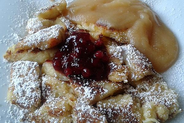 Kaiserschmarren with Apple and Vanilla Sauce from Sarah