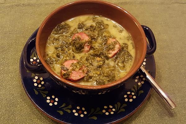 Kale Cheese Soup