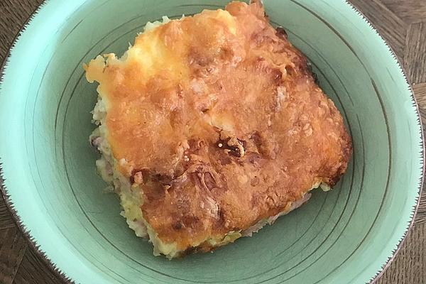 Kasseler – Sauerkraut – Dumpling Dough – Casserole