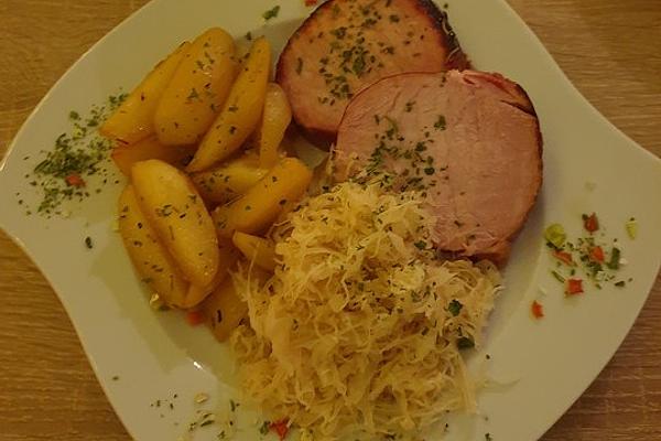 Kasseler with Maple Syrup Crust, Hobbit Style