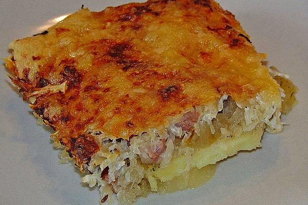 Kassler – Sauerkraut – Casserole