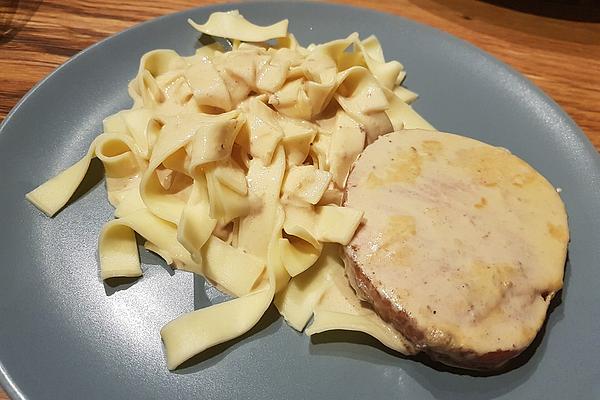 Kassler with Cheese Cream