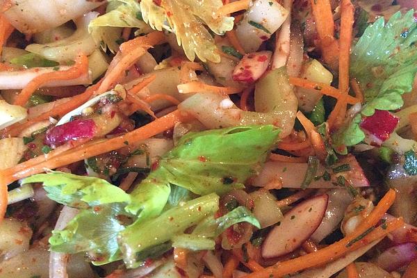 Kimchi Made from Celery À La Fiefhusen