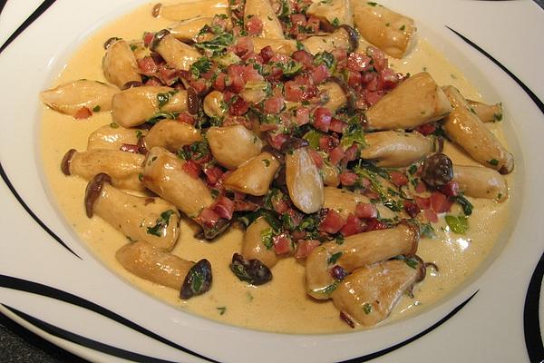 King Oyster Mushrooms with Bacon