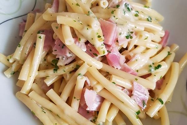 Koelkasts Baked Ham and Macaroni