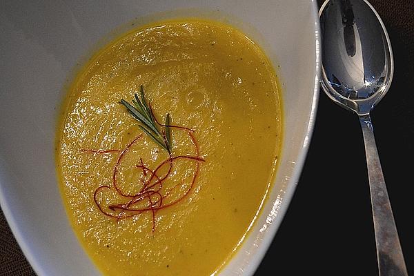Kohlrabi and Carrot Soup