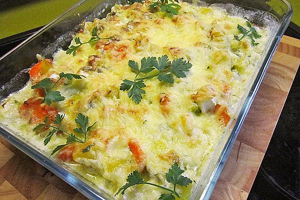Kohlrabi and Potato Casserole