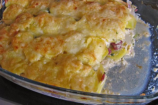 Kohlrabi and Potato Gratin