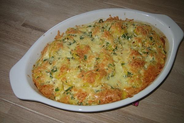 Kohlrabi Potato Casserole