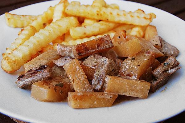 Kohlrabi – Schnitzel – Pan