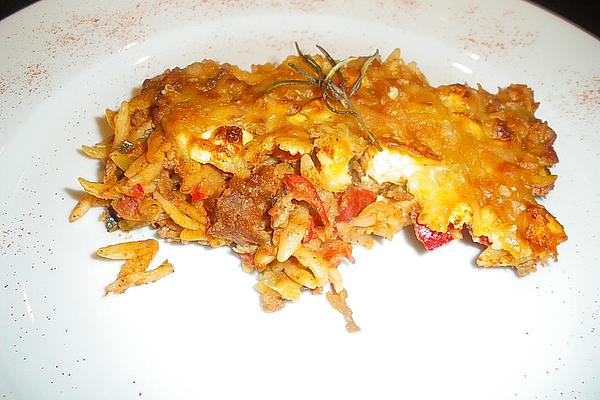 Kritharaki – Minced Meat – Casserole