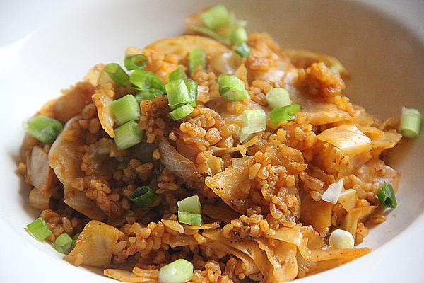 Lahanali Bulgur Pilaf