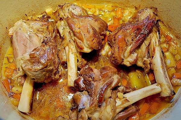 Lamb Knuckles in Spice Broth