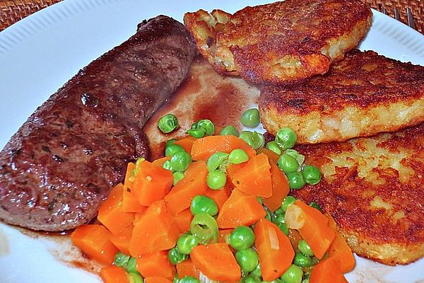 Lamb Steak from Oven