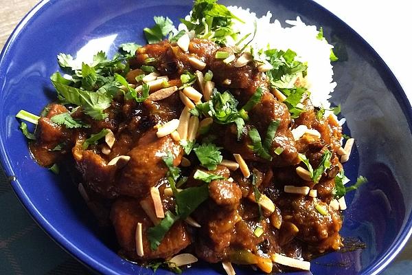 Lamb with Almonds, Pistachios and Barberries