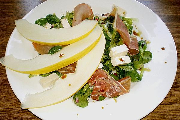 Lamb`s Lettuce with Melon