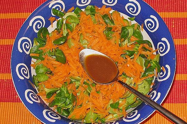 Lamb`s Lettuce with Spring Carrots
