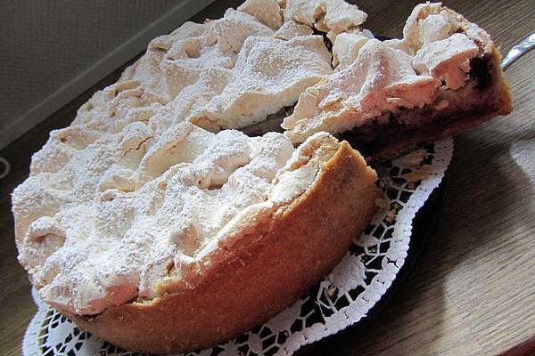 Lara`s Blueberry Coconut Cake with Meringue