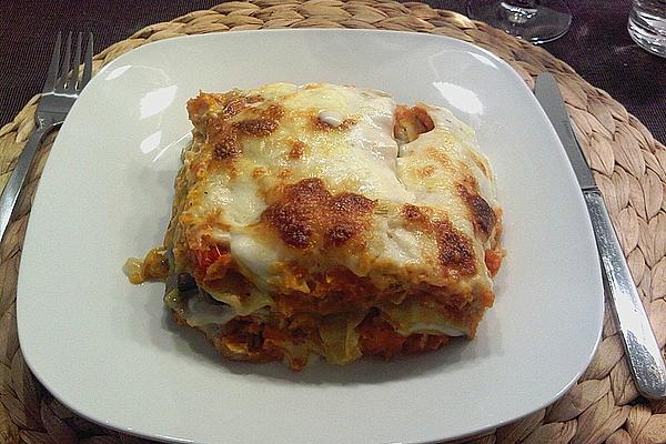 Lasagna with Pumpkin and Autumn Vegetables