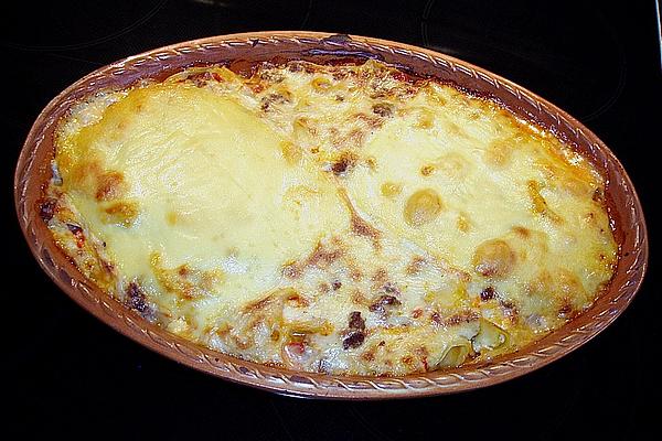 Lasagna with Ribbon Noodles