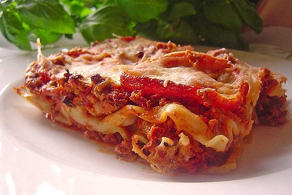 Lasagne with Crème Fraîche