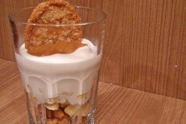 Layered Dessert with Caramel Condensed Milk