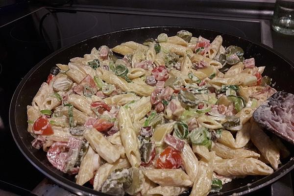 Leberkäs Pasta Pan