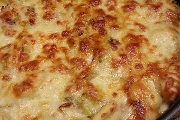 Leek and Ham Gnocchi