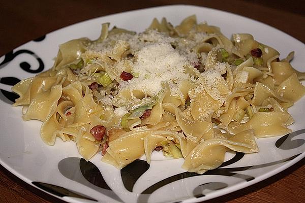 Leek – Carbonara