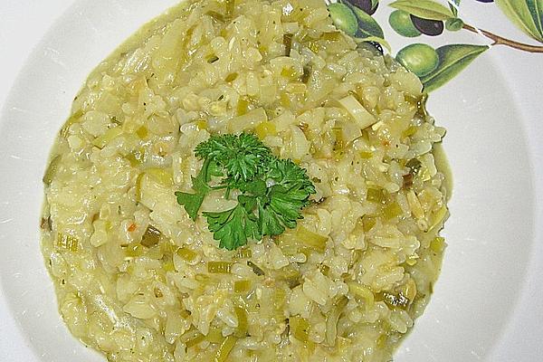 Leek – Fennel – Pine Nuts – Risotto