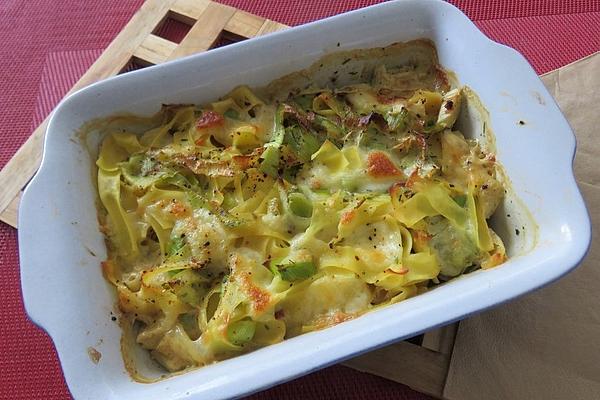 Leek – Noodle – Gratin
