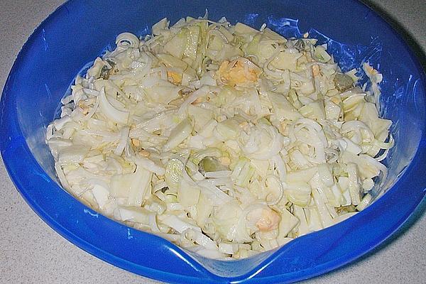 Leek Salad in Jiffy