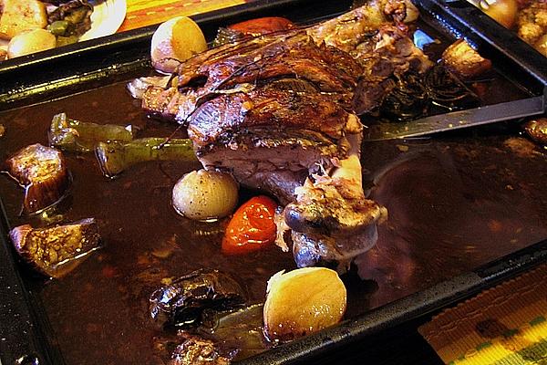 Leg Of Lamb from Tray
