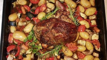 Leg of Lamb from Oven