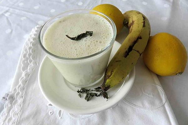 Lemon and Mint Lassi
