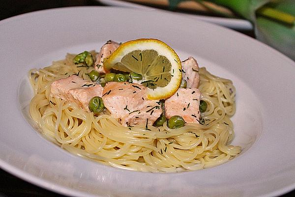 Lemon and Salmon Pasta