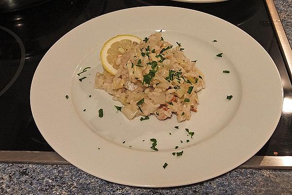 Lemon Fennel Risotto with Feta