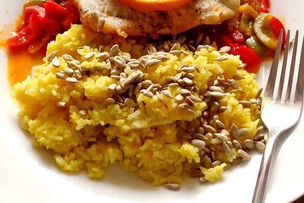 Lemon Rice with Cinnamon