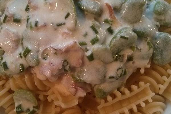 Lemon Tagliatelle with Fave