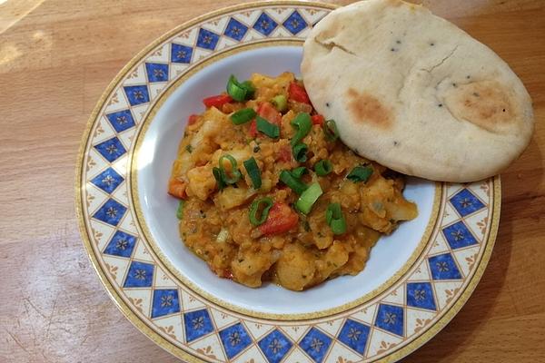 Lentil Curry Pot