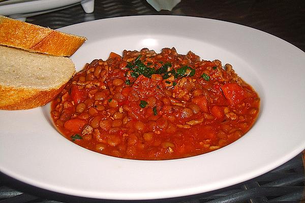 Lentils – Chilli