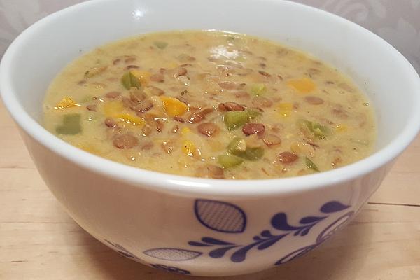 Lentils – Vegetables – Curry