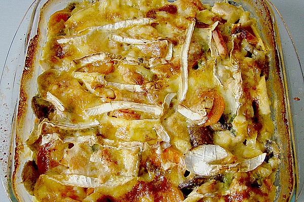 Light Carrot – Mushroom – Gratin