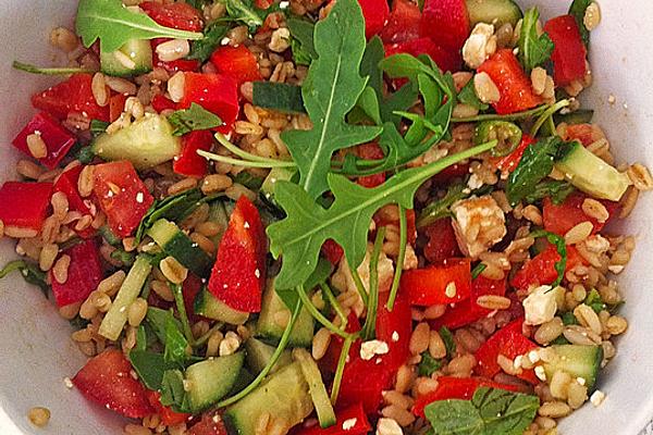 Light, Mediterranean Ebly Salad
