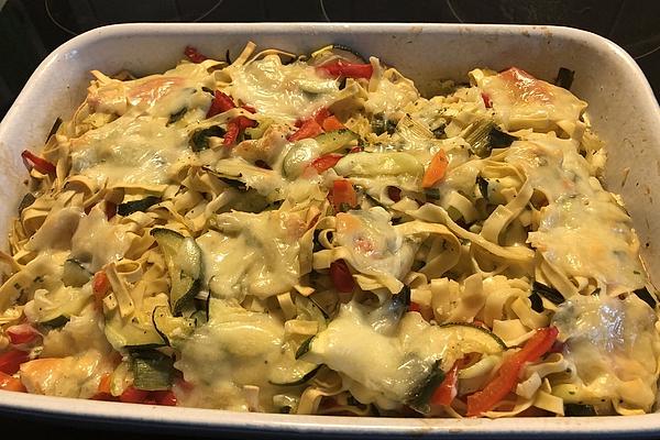 Light Pasta – Zucchini – Casserole